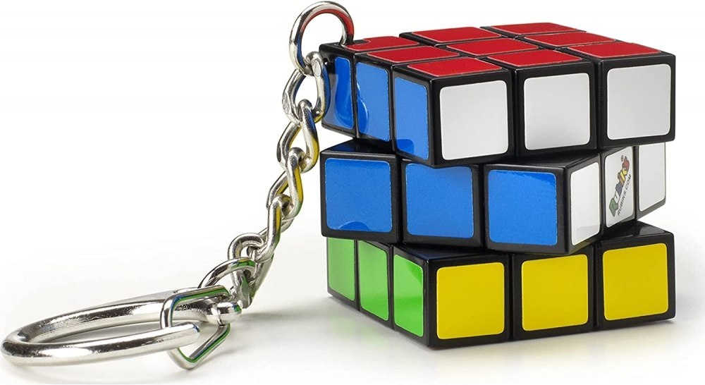 SPIN RUBIK CUBE 3X3 KEYRING 6064001 WB12 SPIN MASTER